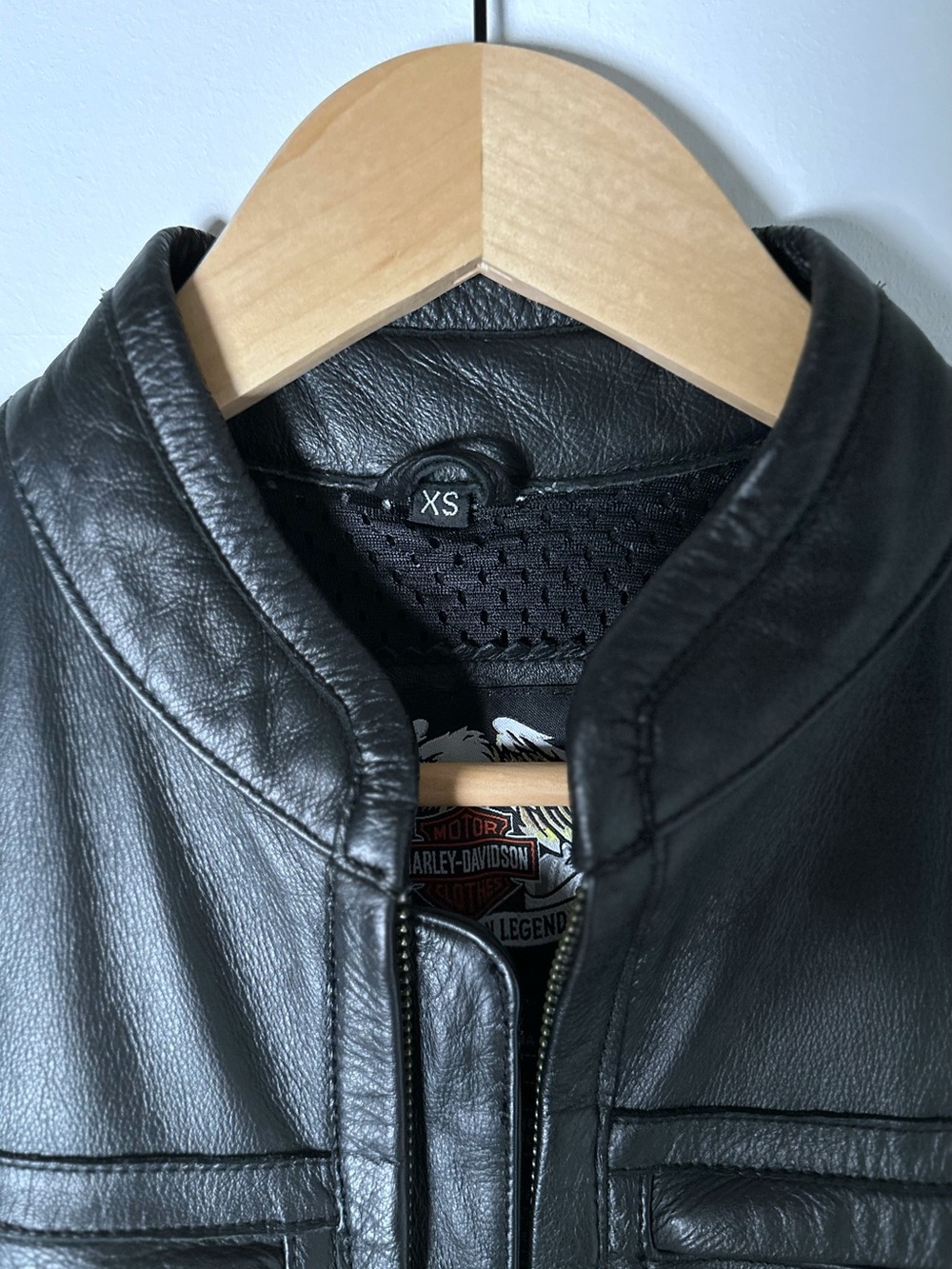 Authentic Harley-Davidson Vintage Leather Jacket (98156-03VW) - Women’s XS - Picture 7 of 16